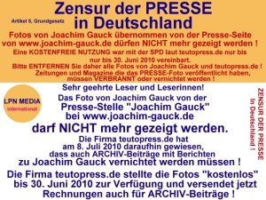 Presse-Zensur-Deutschland
